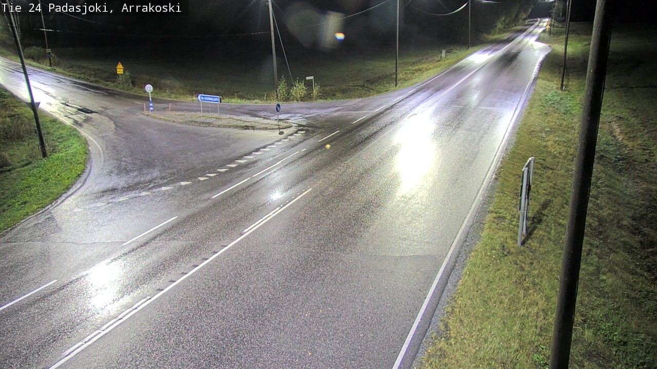 Weather Camera Image Väg 24 Padasjoki, Arrakoski, Padasjoki, Päijät-Häme