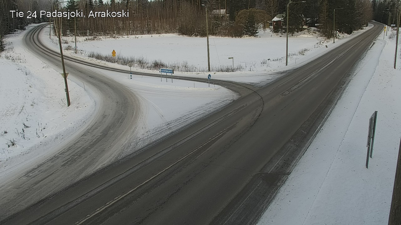 Weather Camera Image Road 24 Padasjoki, Arrakoski, Padasjoki, Päijät-Häme