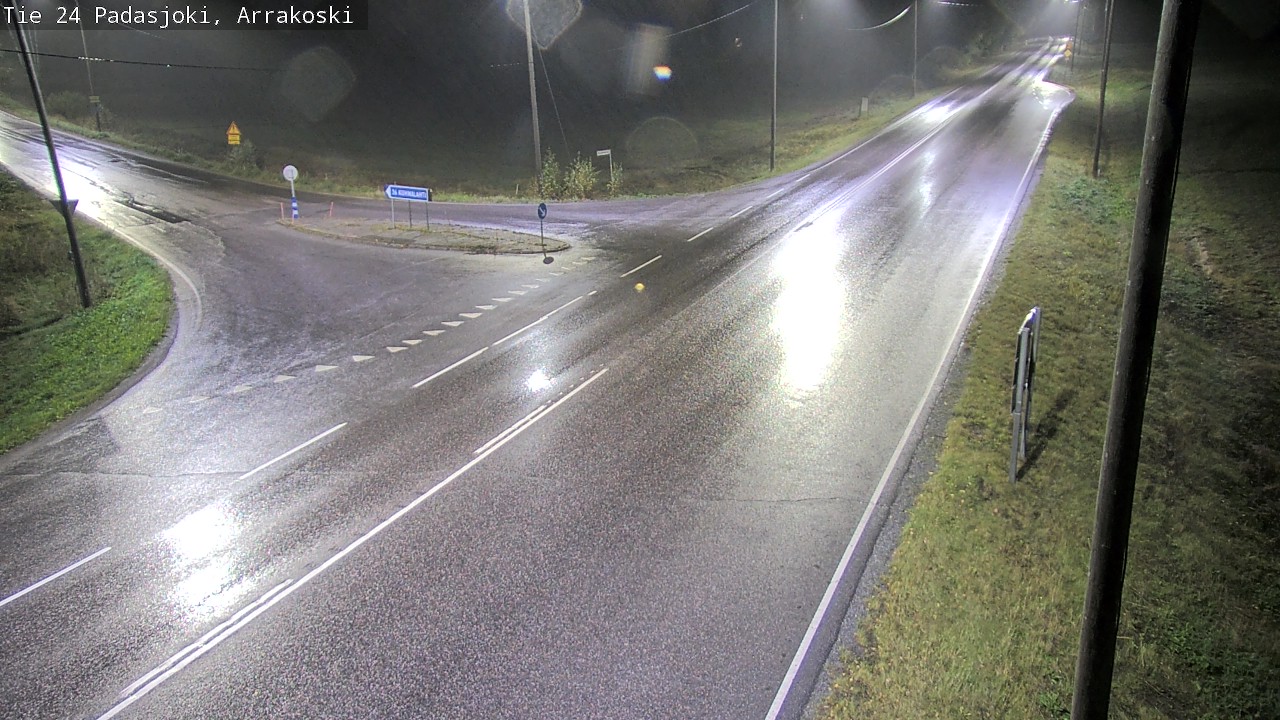 Weather Camera Image Väg 24 Padasjoki, Arrakoski, Padasjoki, Päijät-Häme