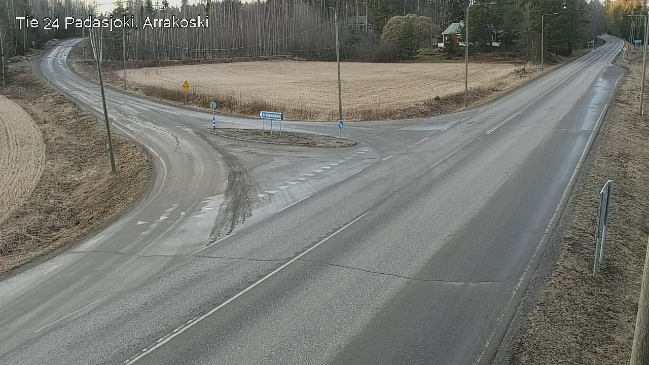 Weather Camera Image Road 24 Padasjoki, Arrakoski, Padasjoki, Päijät-Häme