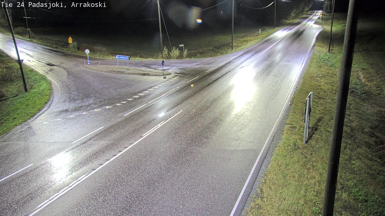 Weather Camera Image Väg 24 Padasjoki, Arrakoski, Padasjoki, Päijät-Häme