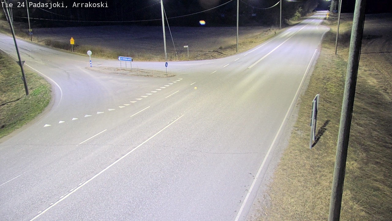 Weather Camera Image Väg 24 Padasjoki, Arrakoski, Padasjoki, Päijät-Häme