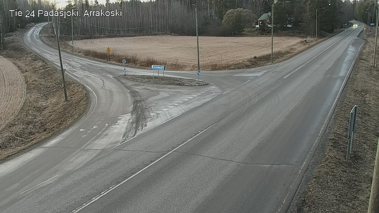 Weather Camera Image Road 24 Padasjoki, Arrakoski, Padasjoki, Päijät-Häme