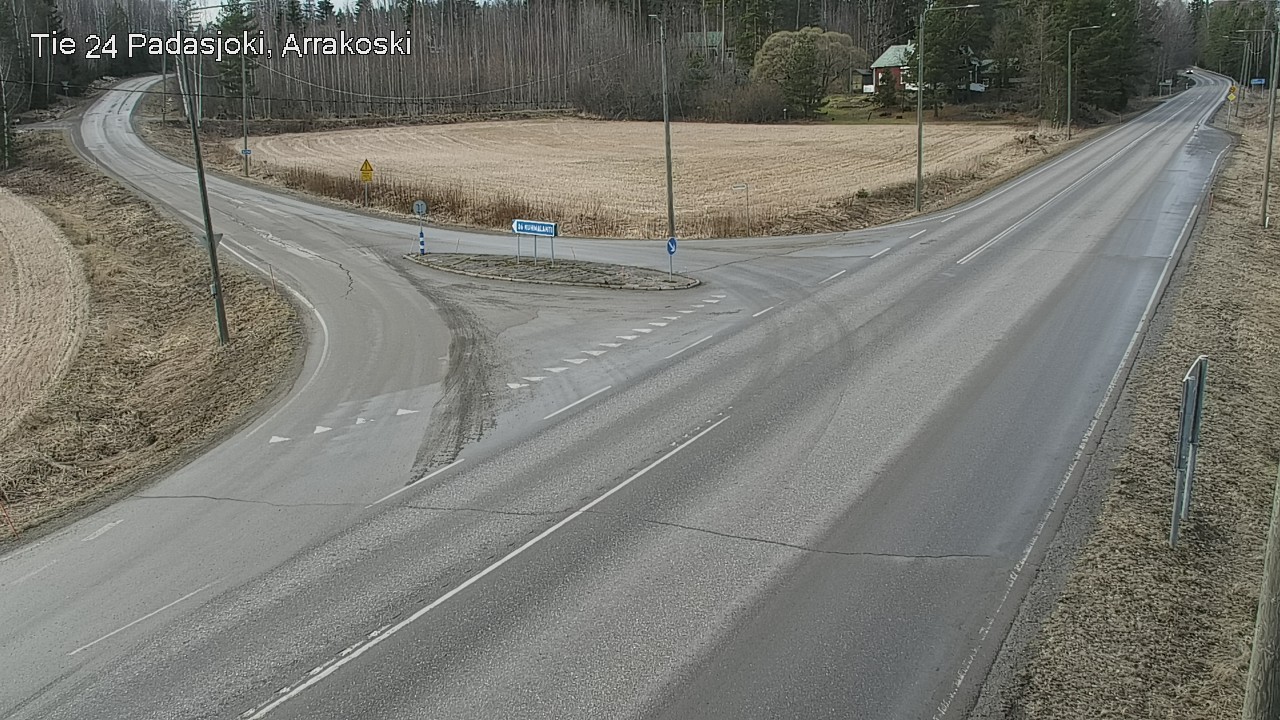 Weather Camera Image Road 24 Padasjoki, Arrakoski, Padasjoki, Päijät-Häme