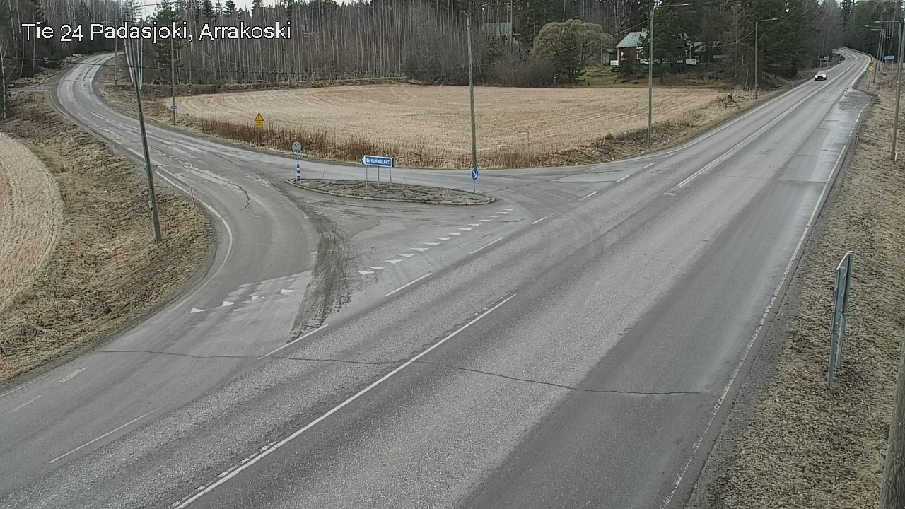 Weather Camera Image Road 24 Padasjoki, Arrakoski, Padasjoki, Päijät-Häme