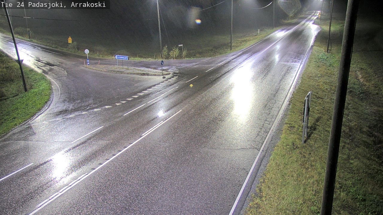 Weather Camera Image Väg 24 Padasjoki, Arrakoski, Padasjoki, Päijät-Häme