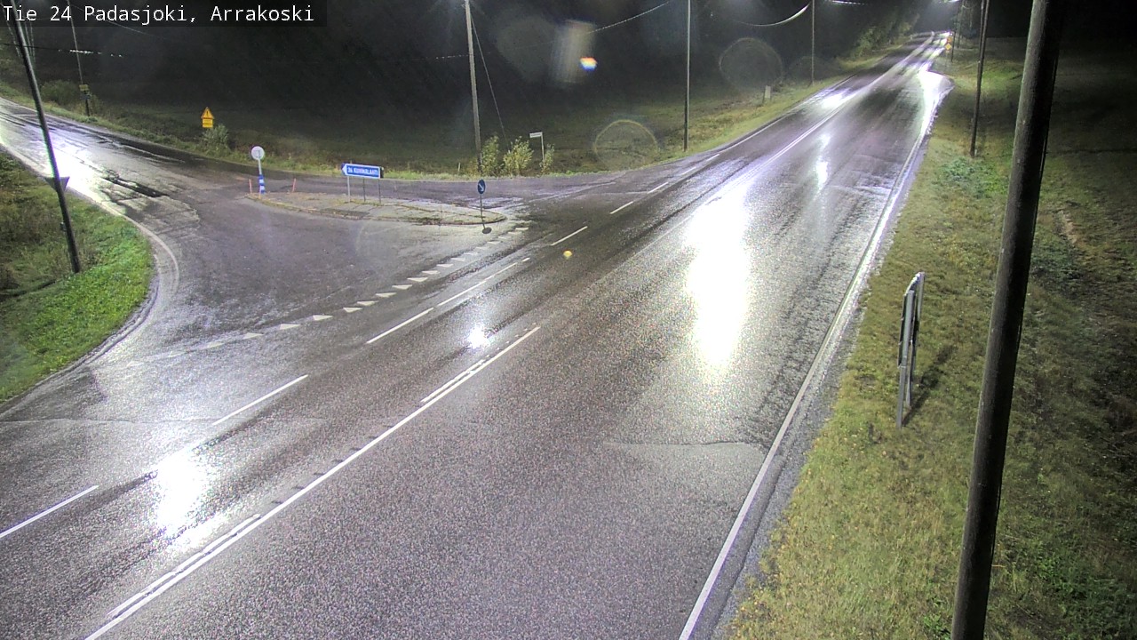 Weather Camera Image Väg 24 Padasjoki, Arrakoski, Padasjoki, Päijät-Häme