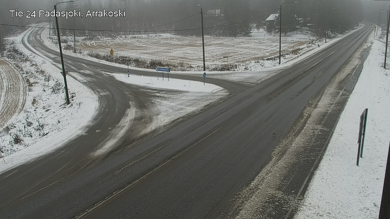 Weather Camera Image Road 24 Padasjoki, Arrakoski, Padasjoki, Päijät-Häme