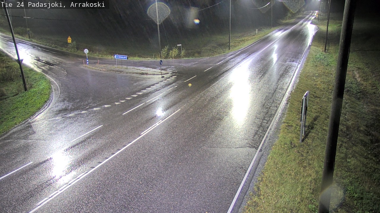 Weather Camera Image Väg 24 Padasjoki, Arrakoski, Padasjoki, Päijät-Häme