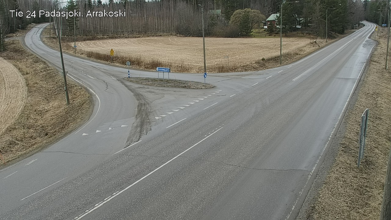 Weather Camera Image Road 24 Padasjoki, Arrakoski, Padasjoki, Päijät-Häme