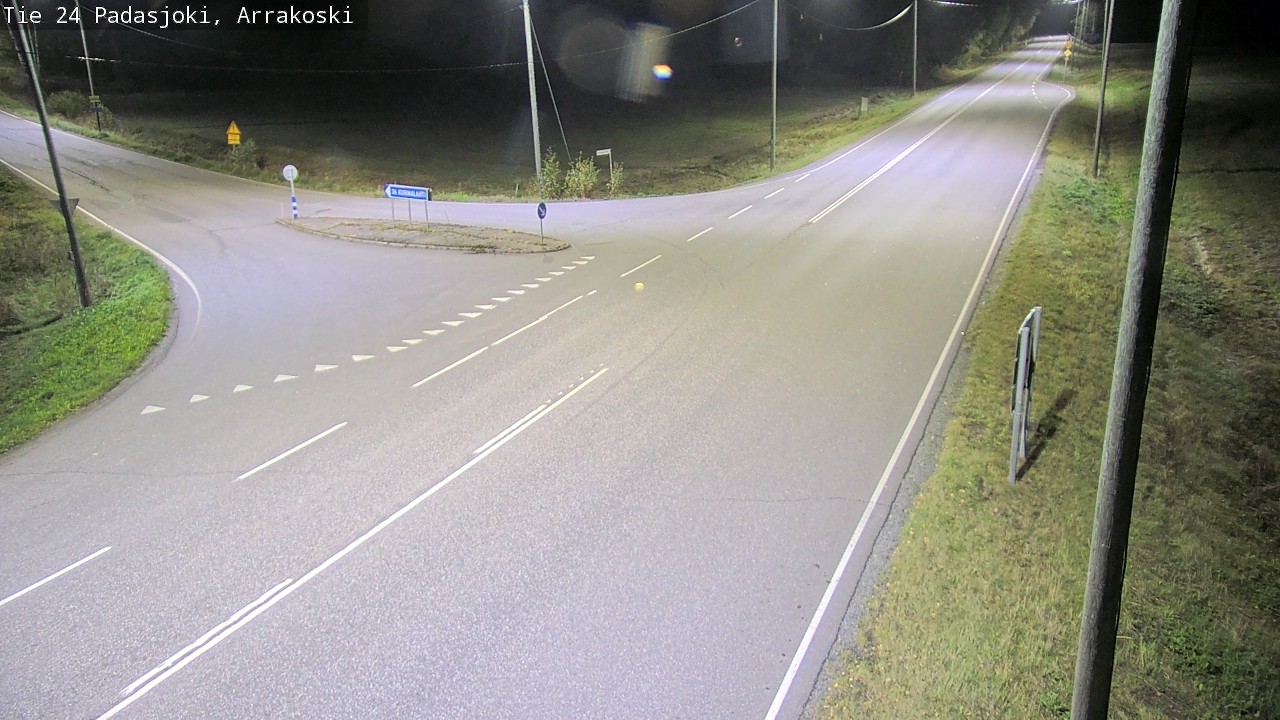 Weather Camera Image Väg 24 Padasjoki, Arrakoski, Padasjoki, Päijät-Häme