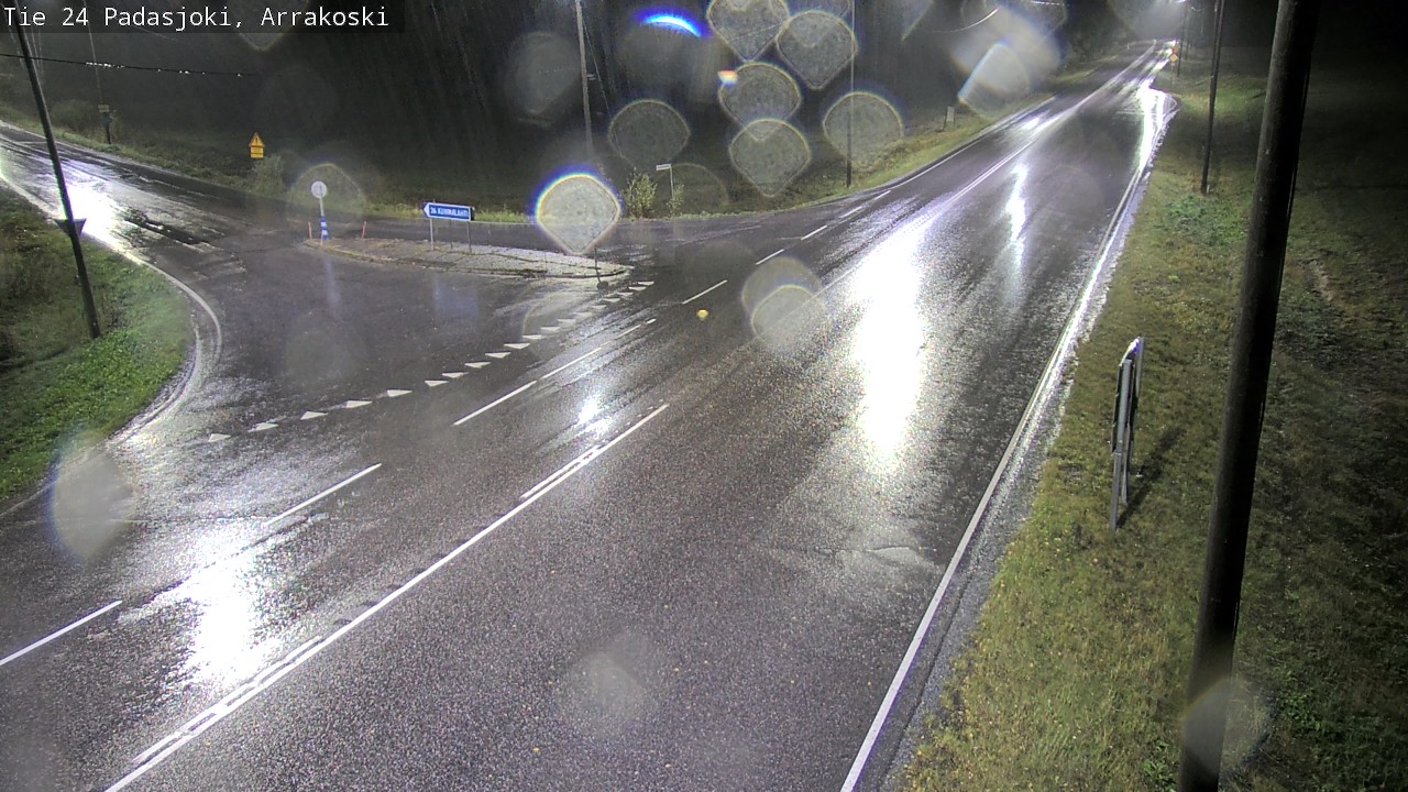 Weather Camera Image Väg 24 Padasjoki, Arrakoski, Padasjoki, Päijät-Häme