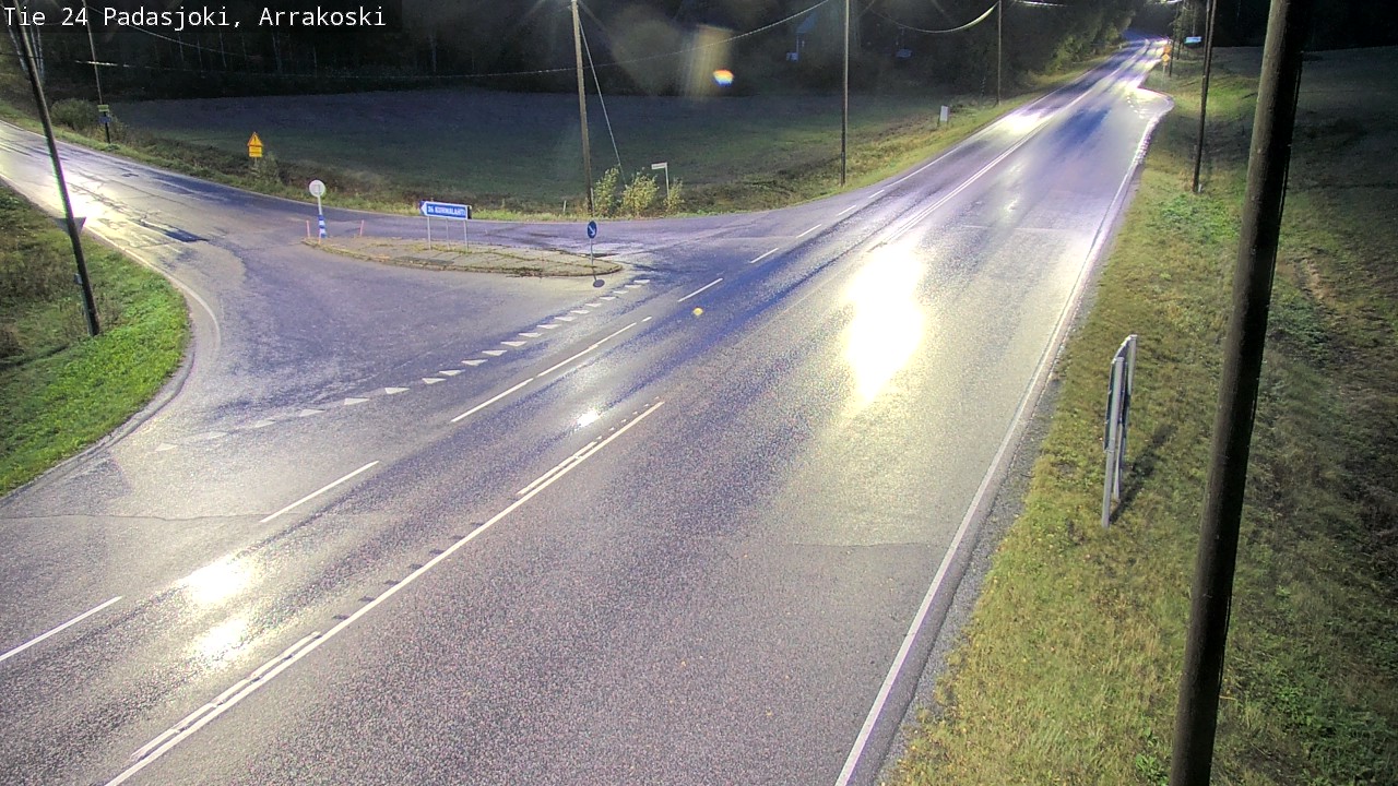 Weather Camera Image Väg 24 Padasjoki, Arrakoski, Padasjoki, Päijät-Häme