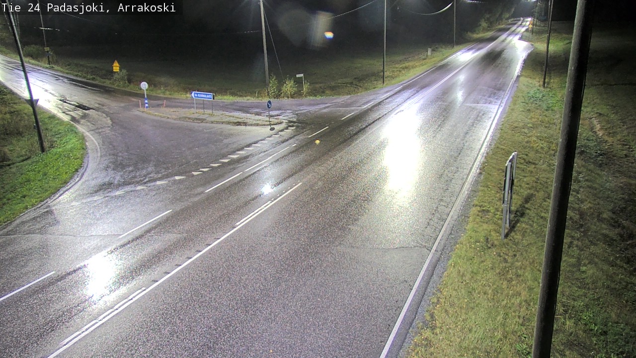 Weather Camera Image Väg 24 Padasjoki, Arrakoski, Padasjoki, Päijät-Häme