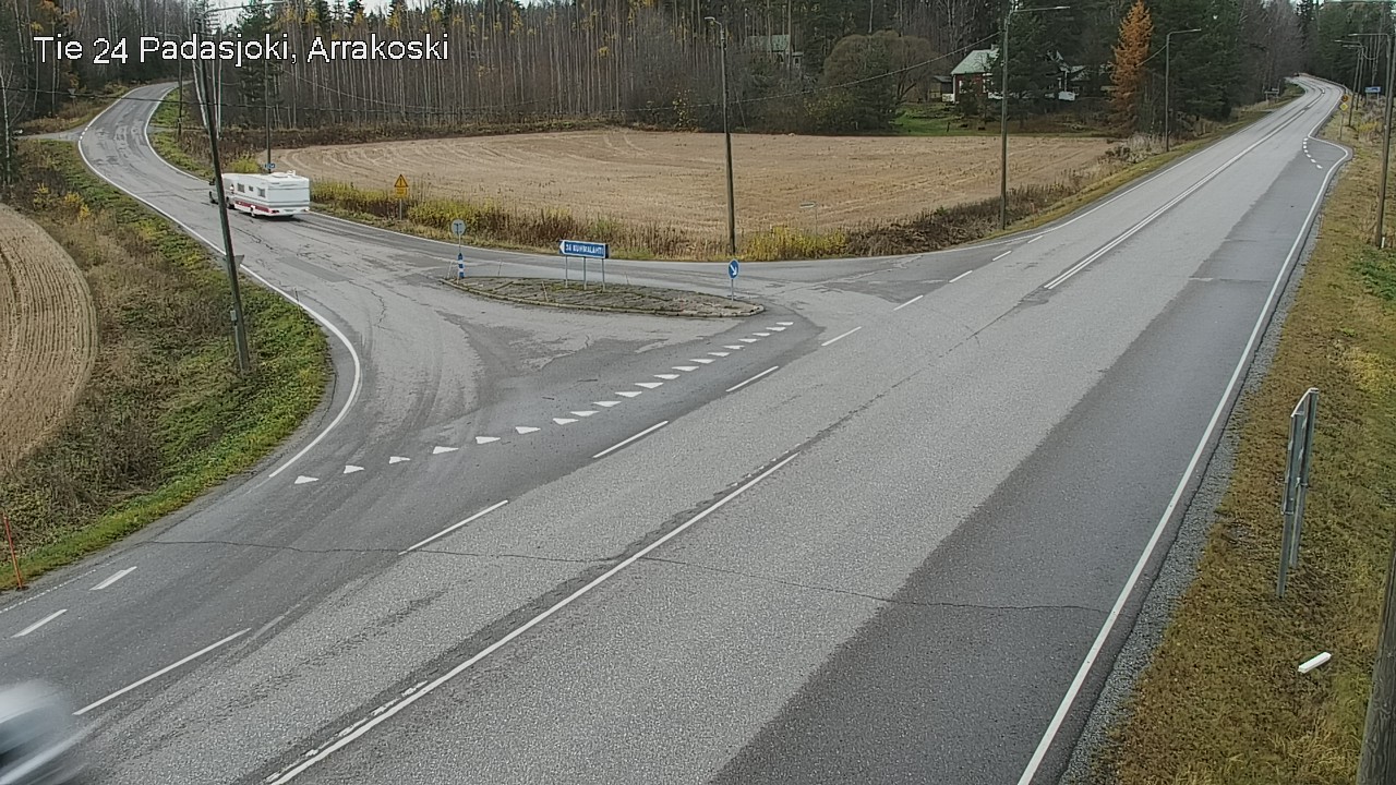 Kelikamerat Kuva Tie 24 Padasjoki, Arrakoski, Padasjoki, Päijät-Häme