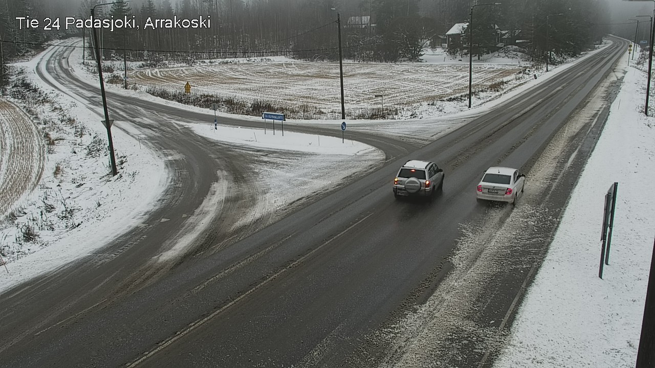 Weather Camera Image Road 24 Padasjoki, Arrakoski, Padasjoki, Päijät-Häme