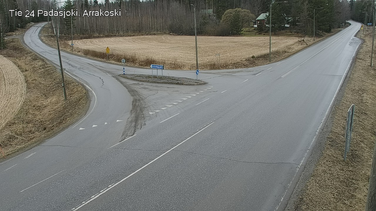 Weather Camera Image Road 24 Padasjoki, Arrakoski, Padasjoki, Päijät-Häme