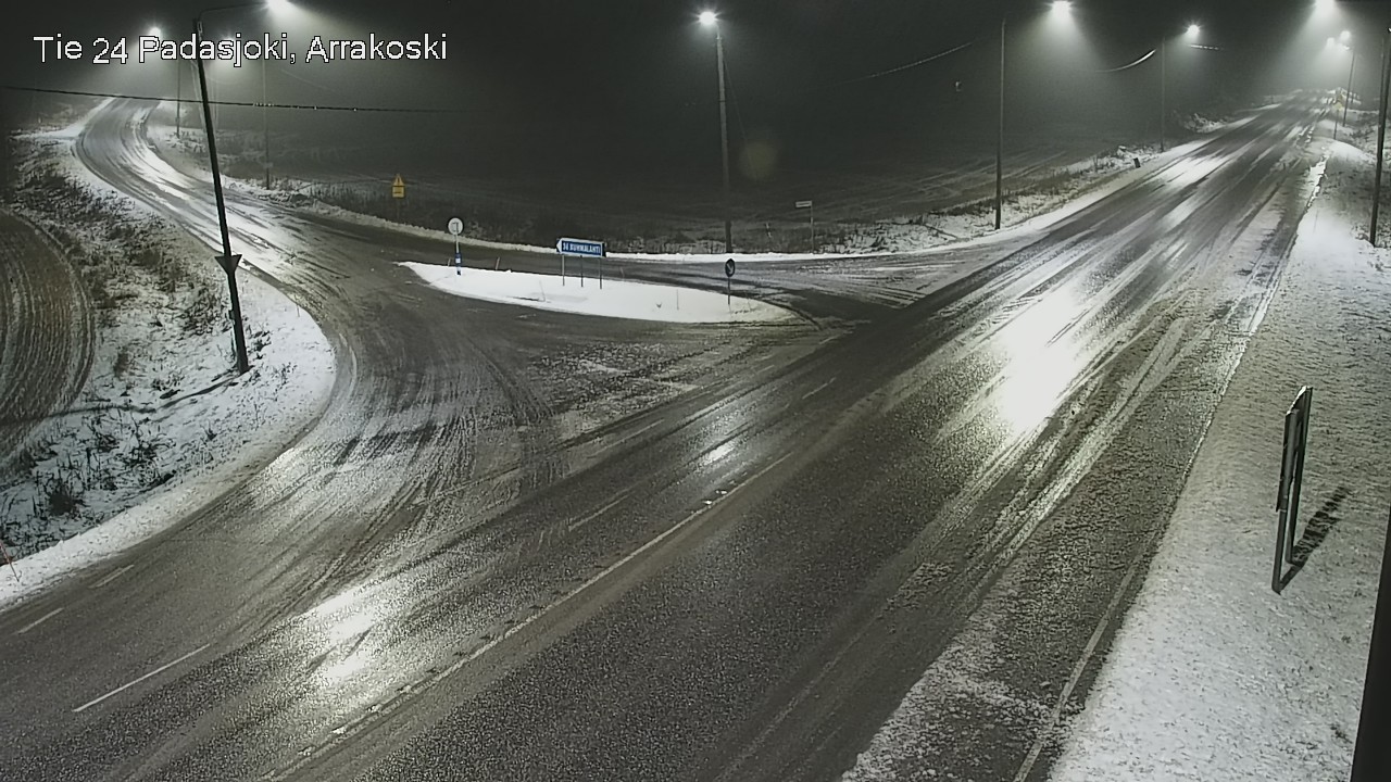 Weather Camera Image Road 24 Padasjoki, Arrakoski, Padasjoki, Päijät-Häme