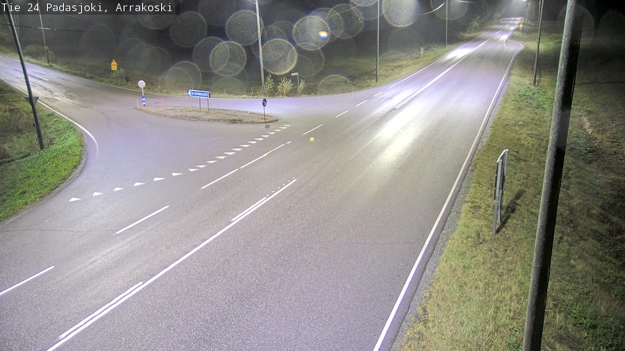 Weather Camera Image Väg 24 Padasjoki, Arrakoski, Padasjoki, Päijät-Häme