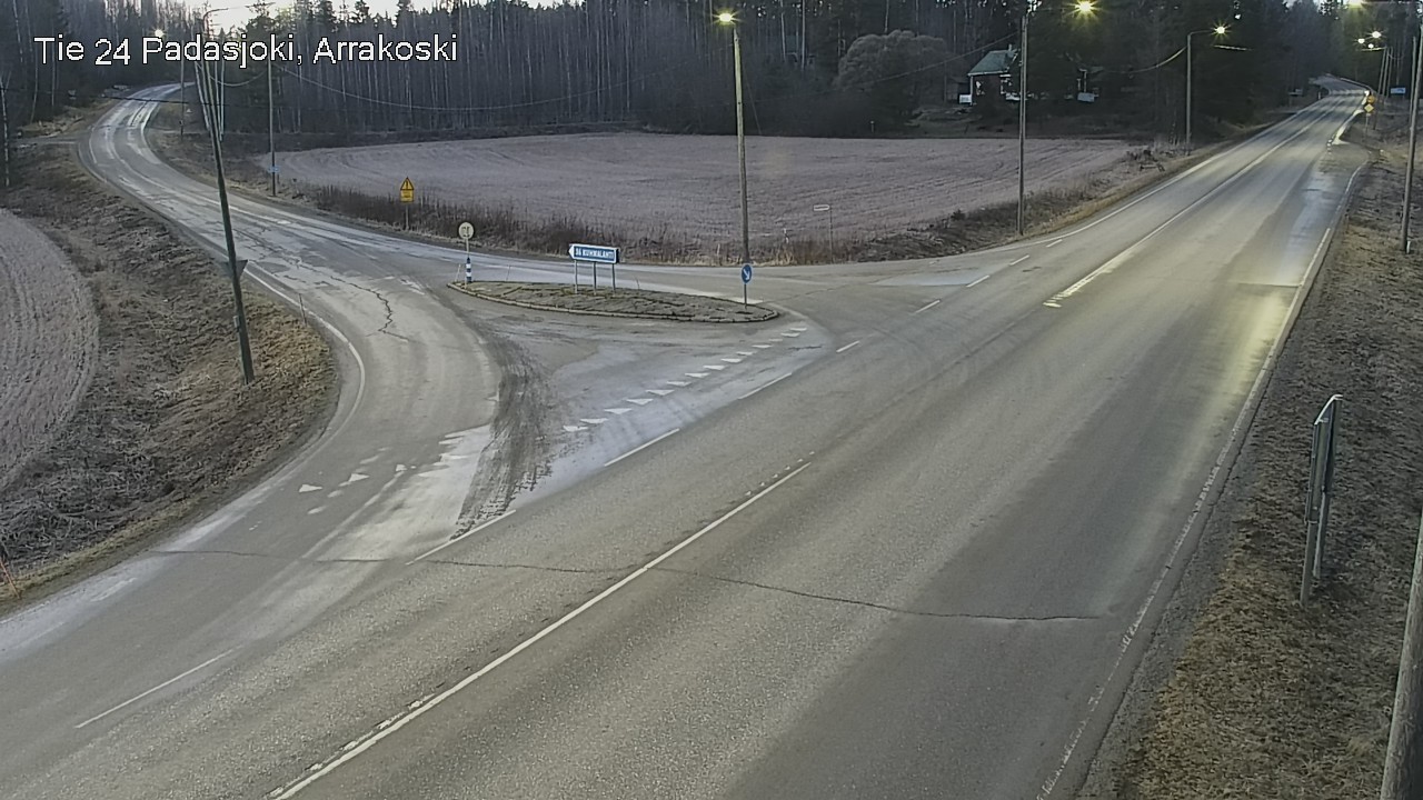 Weather Camera Image Road 24 Padasjoki, Arrakoski, Padasjoki, Päijät-Häme