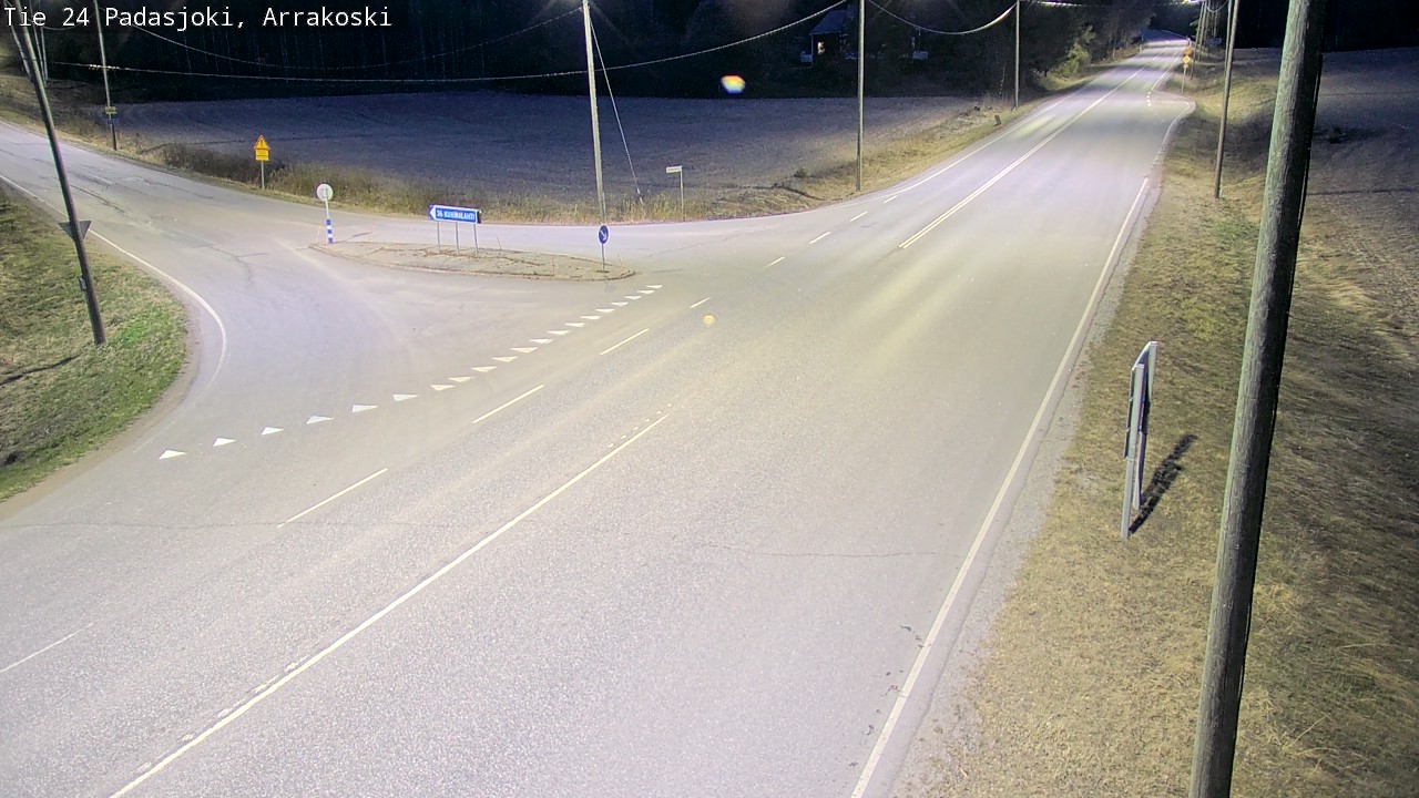 Weather Camera Image Väg 24 Padasjoki, Arrakoski, Padasjoki, Päijät-Häme