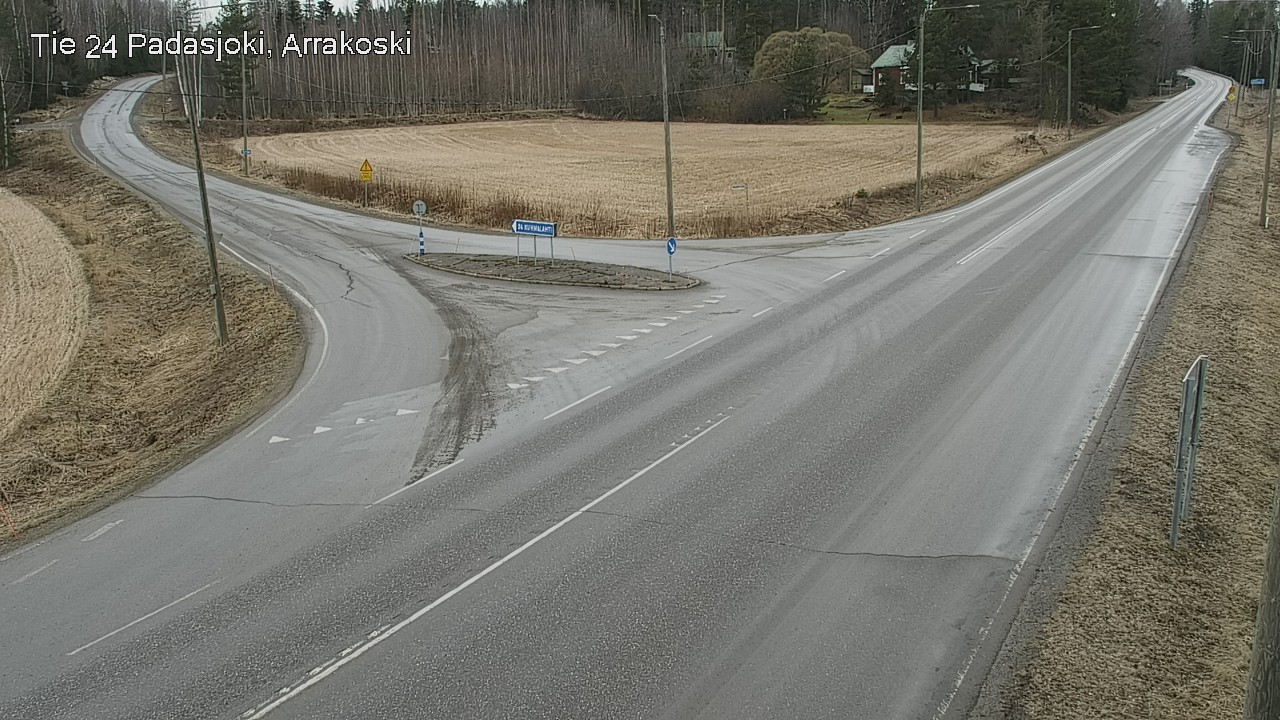 Weather Camera Image Road 24 Padasjoki, Arrakoski, Padasjoki, Päijät-Häme