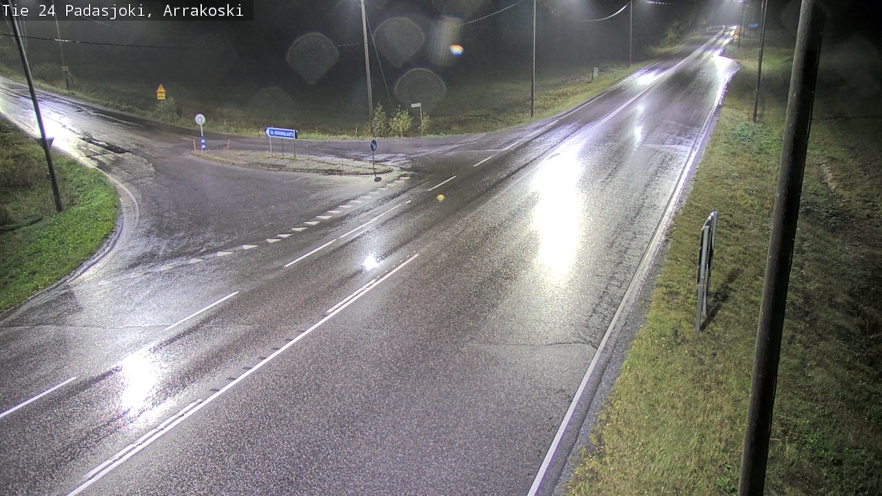Weather Camera Image Väg 24 Padasjoki, Arrakoski, Padasjoki, Päijät-Häme