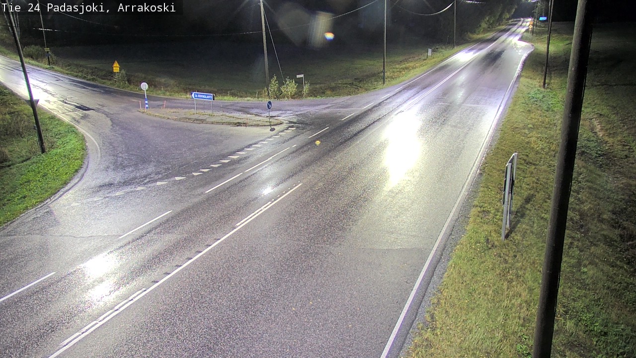 Weather Camera Image Väg 24 Padasjoki, Arrakoski, Padasjoki, Päijät-Häme