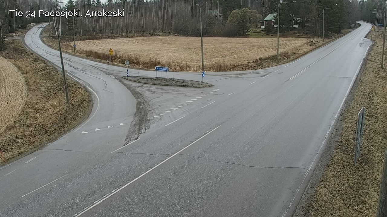 Weather Camera Image Road 24 Padasjoki, Arrakoski, Padasjoki, Päijät-Häme