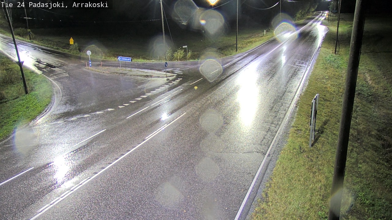Weather Camera Image Väg 24 Padasjoki, Arrakoski, Padasjoki, Päijät-Häme