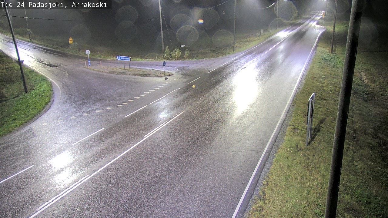 Weather Camera Image Väg 24 Padasjoki, Arrakoski, Padasjoki, Päijät-Häme