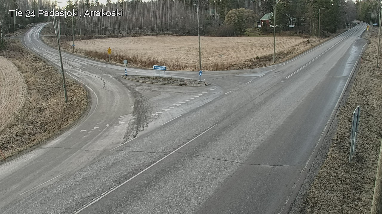 Weather Camera Image Road 24 Padasjoki, Arrakoski, Padasjoki, Päijät-Häme