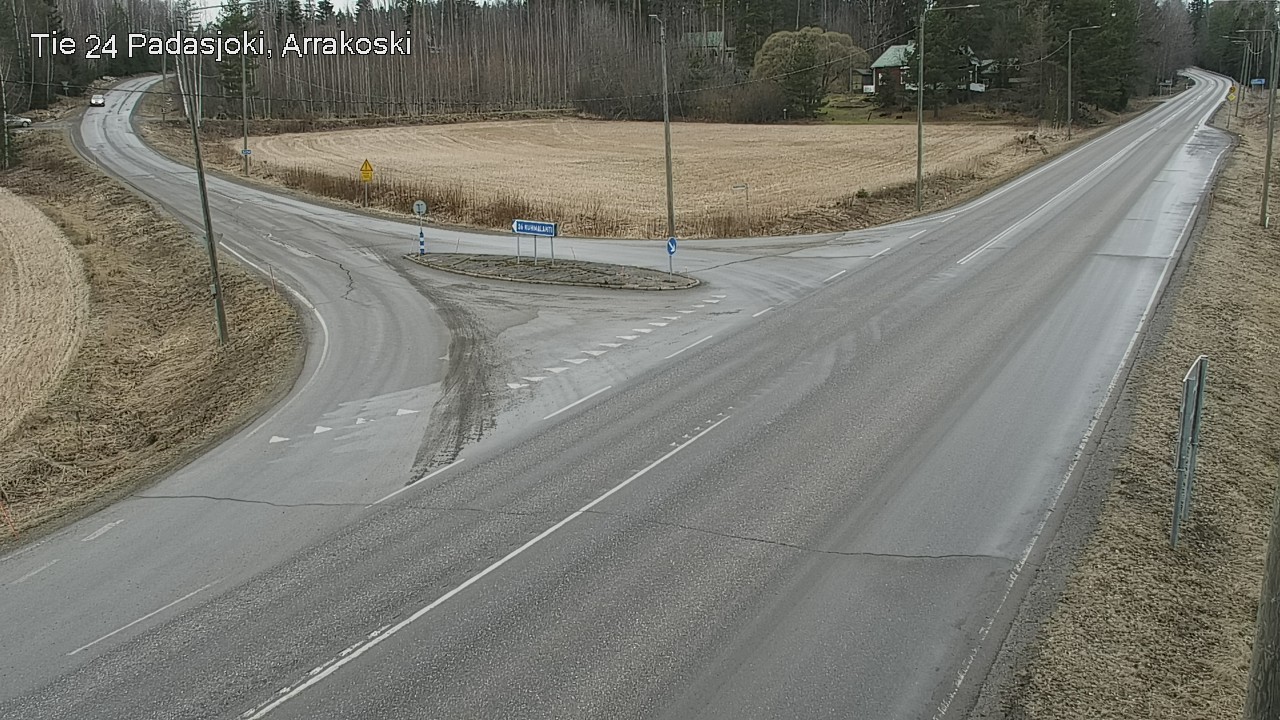 Weather Camera Image Road 24 Padasjoki, Arrakoski, Padasjoki, Päijät-Häme
