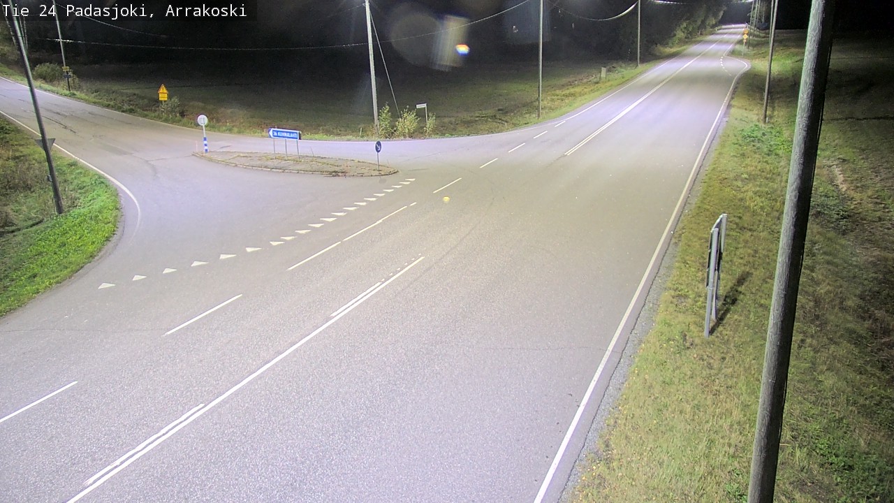 Weather Camera Image Väg 24 Padasjoki, Arrakoski, Padasjoki, Päijät-Häme