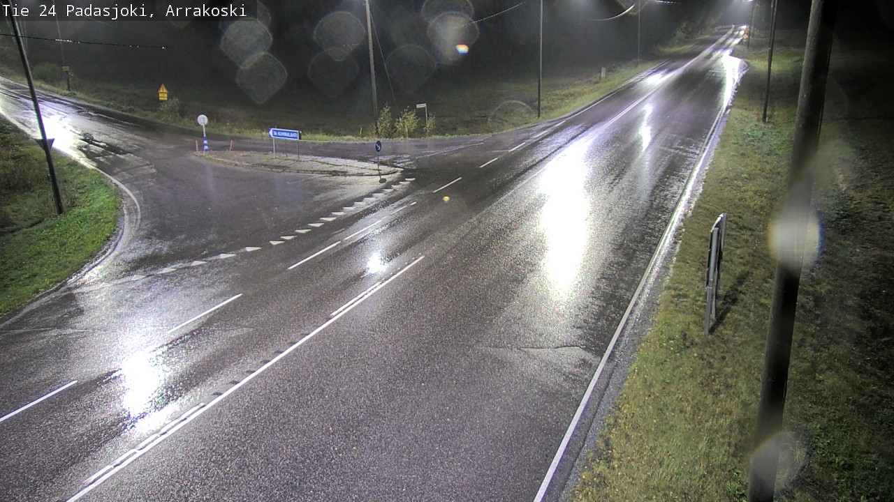 Weather Camera Image Väg 24 Padasjoki, Arrakoski, Padasjoki, Päijät-Häme