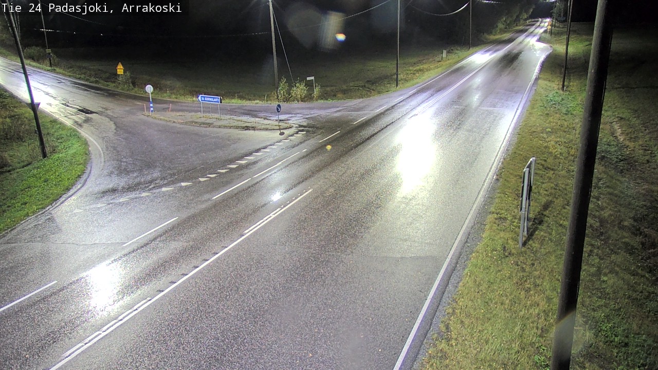 Weather Camera Image Väg 24 Padasjoki, Arrakoski, Padasjoki, Päijät-Häme