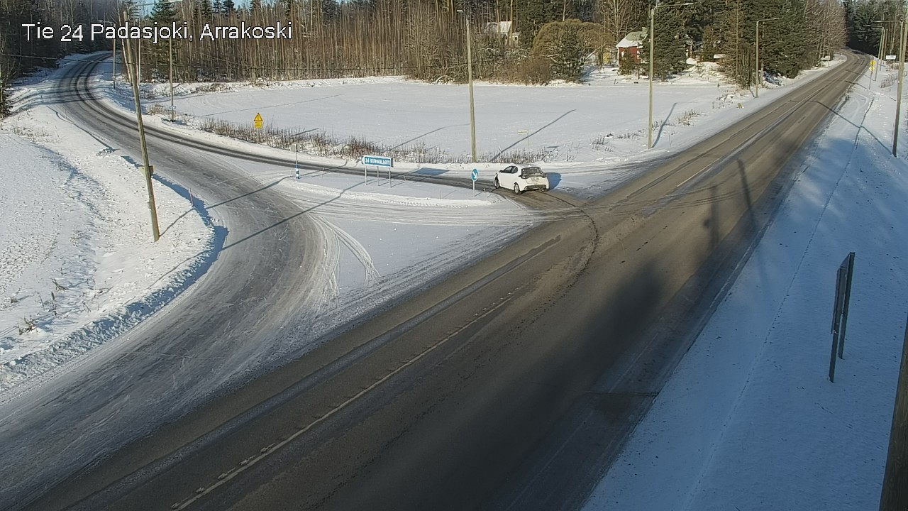 Weather Camera Image Road 24 Padasjoki, Arrakoski, Padasjoki, Päijät-Häme