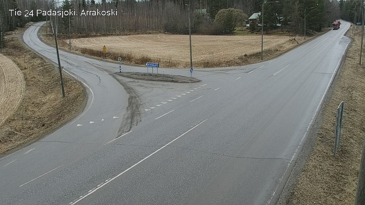 Weather Camera Image Road 24 Padasjoki, Arrakoski, Padasjoki, Päijät-Häme