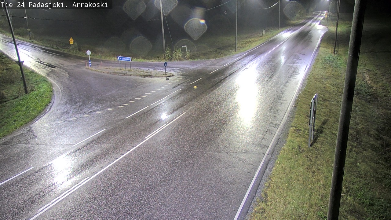 Weather Camera Image Väg 24 Padasjoki, Arrakoski, Padasjoki, Päijät-Häme