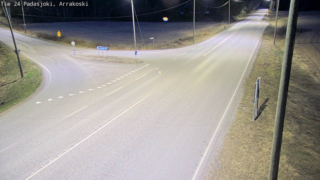 Weather Camera Image Road 24 Padasjoki, Arrakoski, Padasjoki, Päijät-Häme