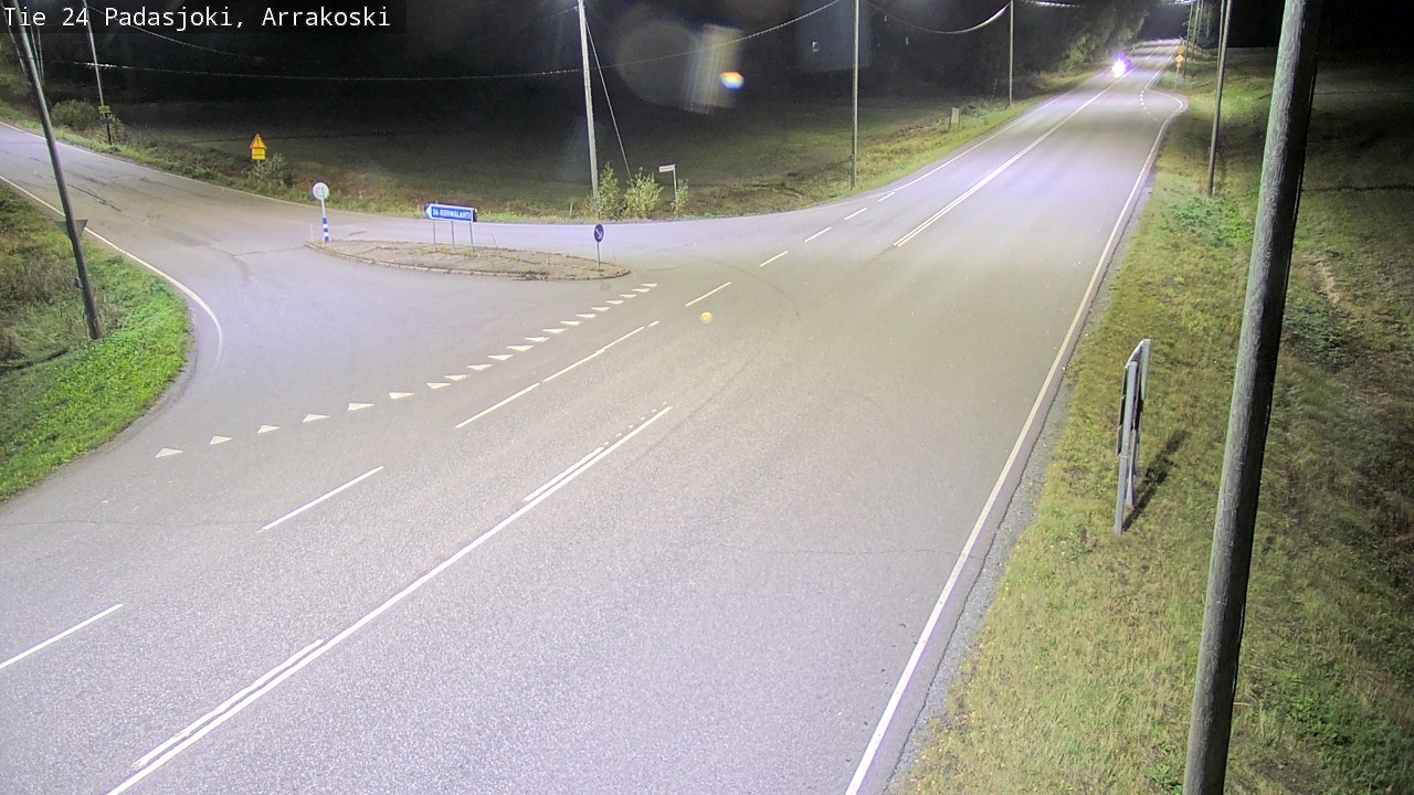 Weather Camera Image Väg 24 Padasjoki, Arrakoski, Padasjoki, Päijät-Häme