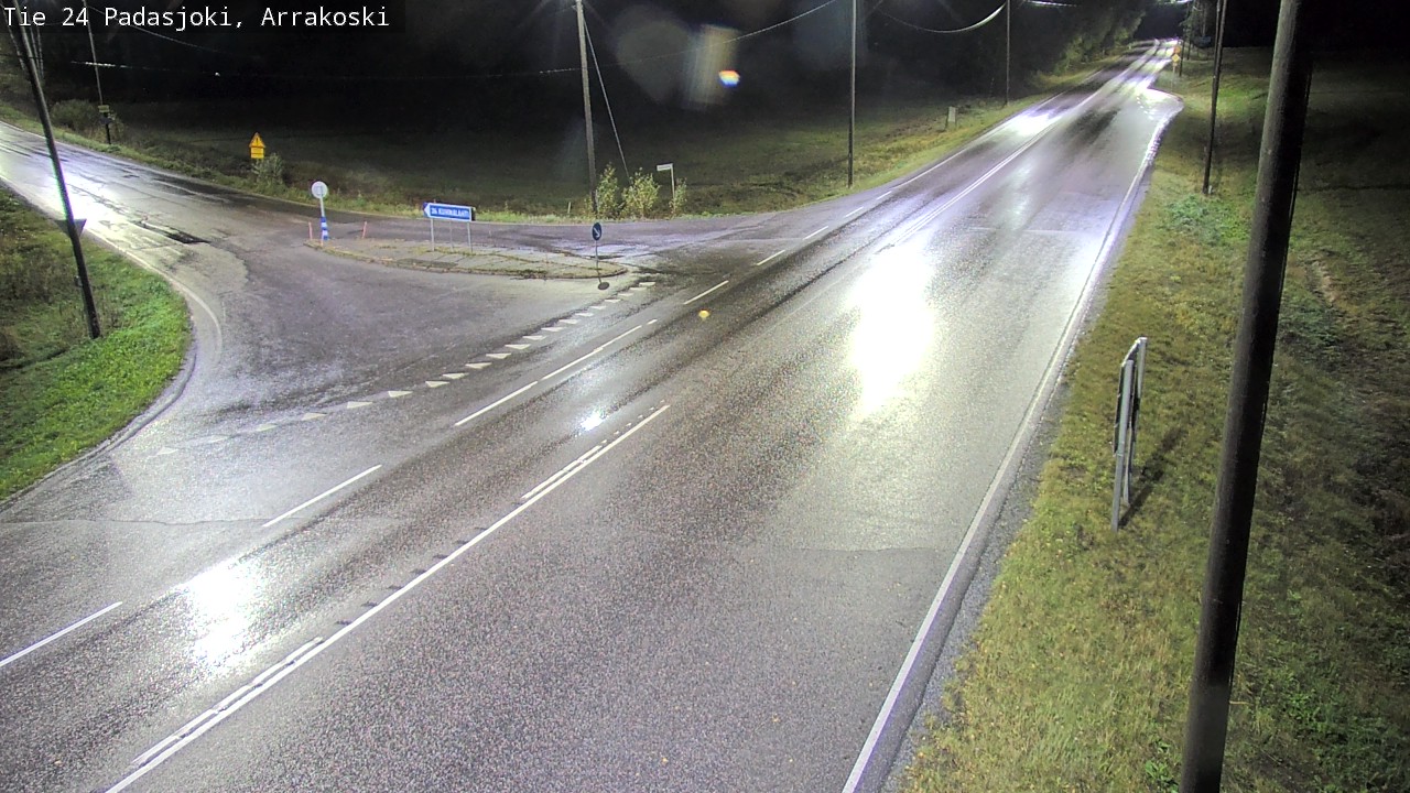 Weather Camera Image Väg 24 Padasjoki, Arrakoski, Padasjoki, Päijät-Häme