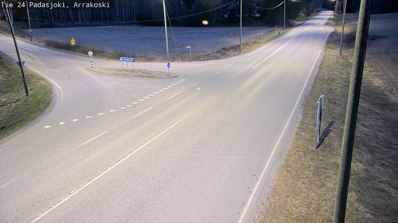 Weather Camera Image Road 24 Padasjoki, Arrakoski, Padasjoki, Päijät-Häme