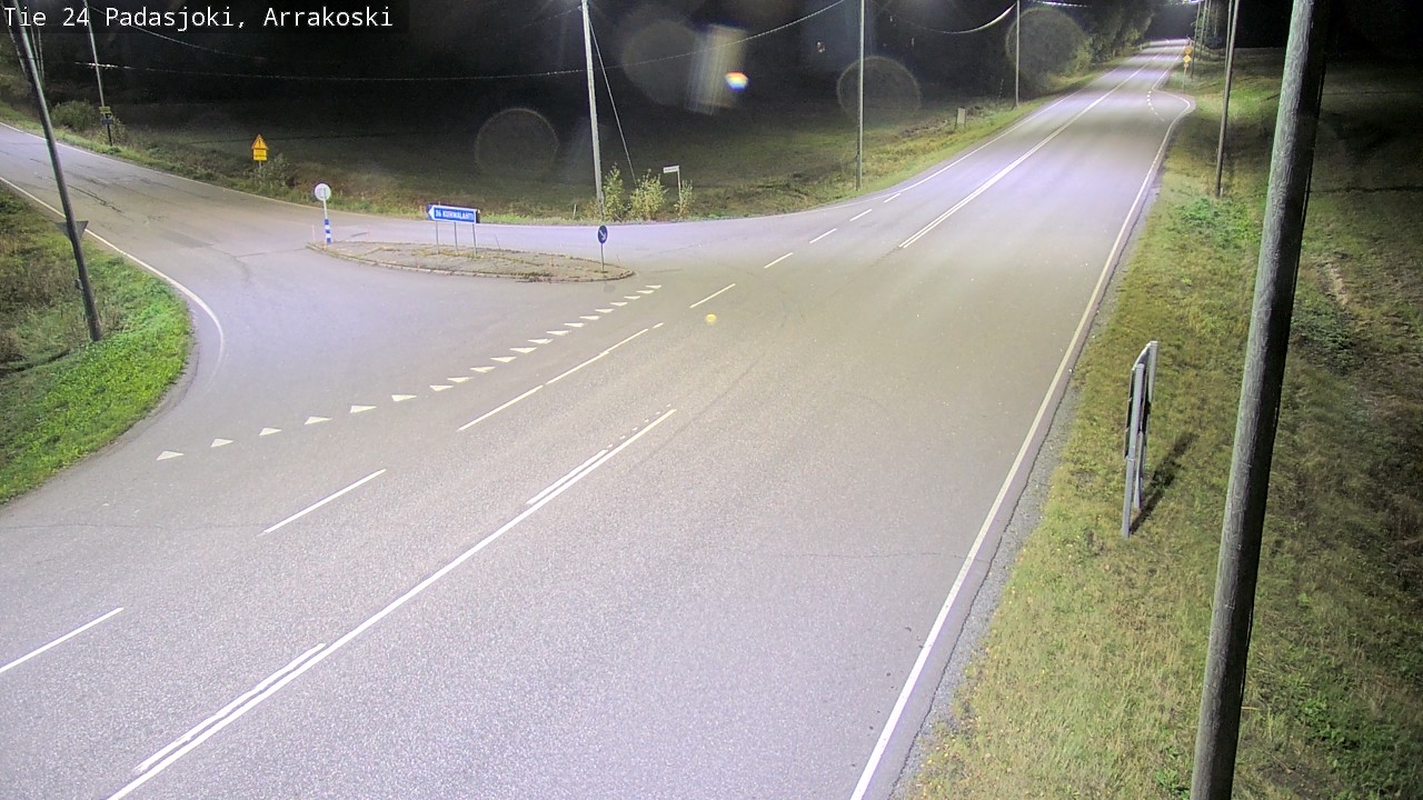 Weather Camera Image Väg 24 Padasjoki, Arrakoski, Padasjoki, Päijät-Häme