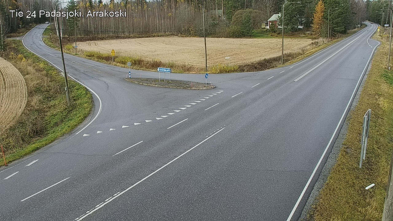 Kelikamerat Kuva Tie 24 Padasjoki, Arrakoski, Padasjoki, Päijät-Häme