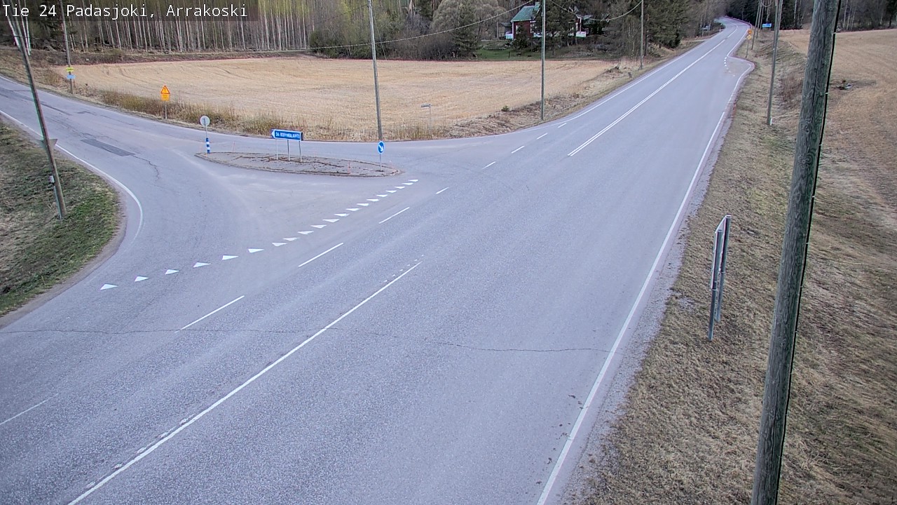 Weather Camera Image Road 24 Padasjoki, Arrakoski, Padasjoki, Päijät-Häme