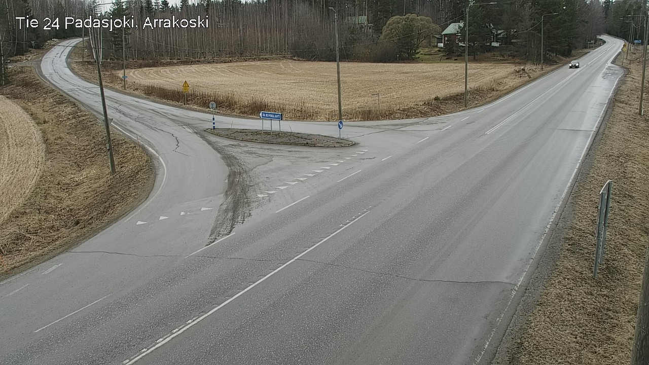 Weather Camera Image Road 24 Padasjoki, Arrakoski, Padasjoki, Päijät-Häme