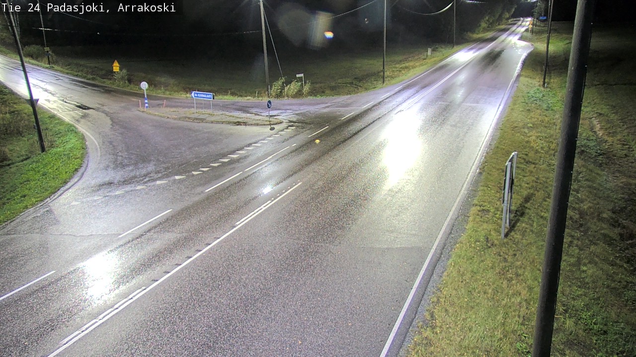 Weather Camera Image Väg 24 Padasjoki, Arrakoski, Padasjoki, Päijät-Häme