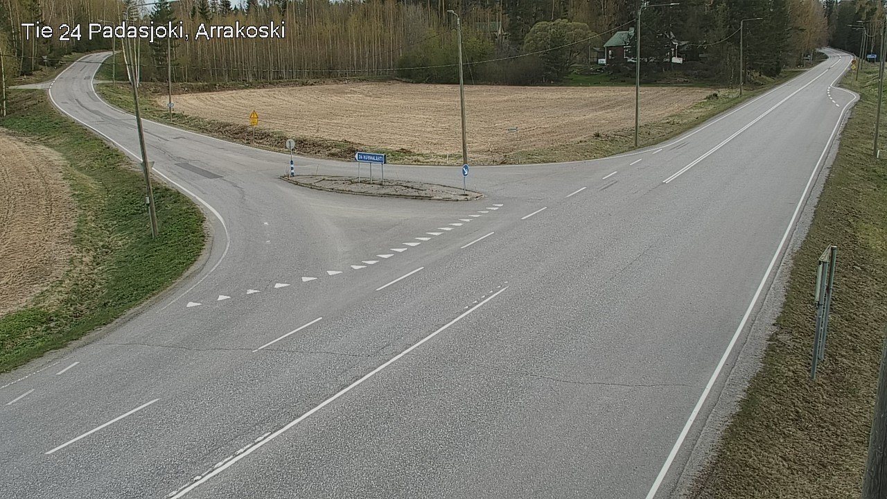 Weather Camera Image Road 24 Padasjoki, Arrakoski, Padasjoki, Päijät-Häme