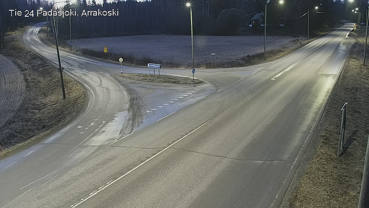 Weather Camera Image Road 24 Padasjoki, Arrakoski, Padasjoki, Päijät-Häme